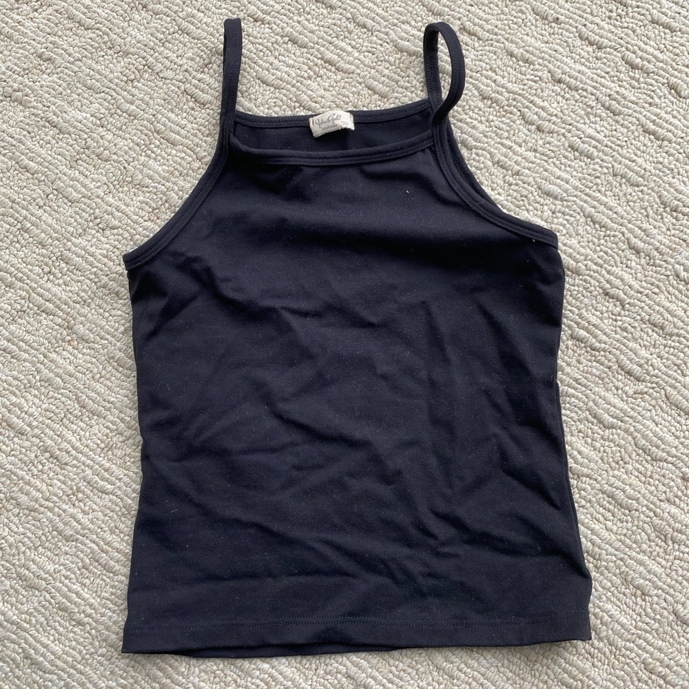 Brandy Melville black crop tank